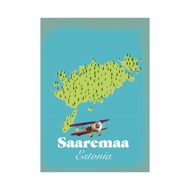 Saaremaa Estonia map by nickemporium1