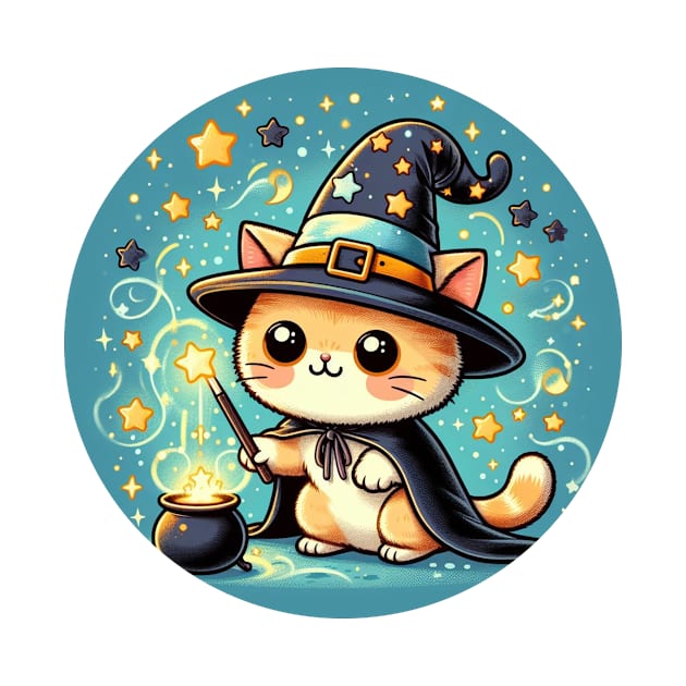 Cat Wizard by marAIahARTemis