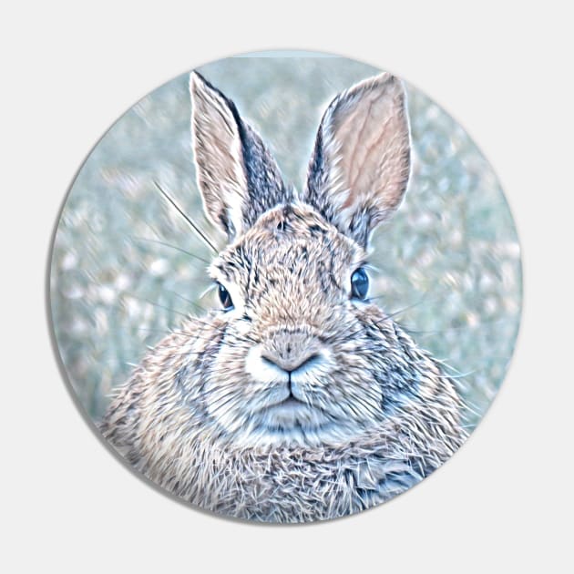 Cottontail Rabbit-B Pin by MaryLinH