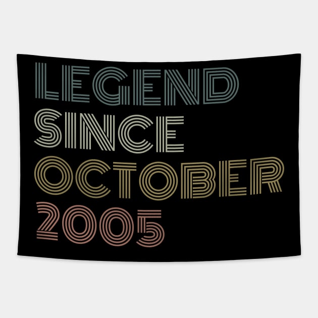 Legend Since October 2005 Tapestry by Trandkeraka