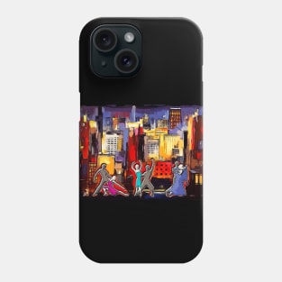 Dancing in the City Phone Case