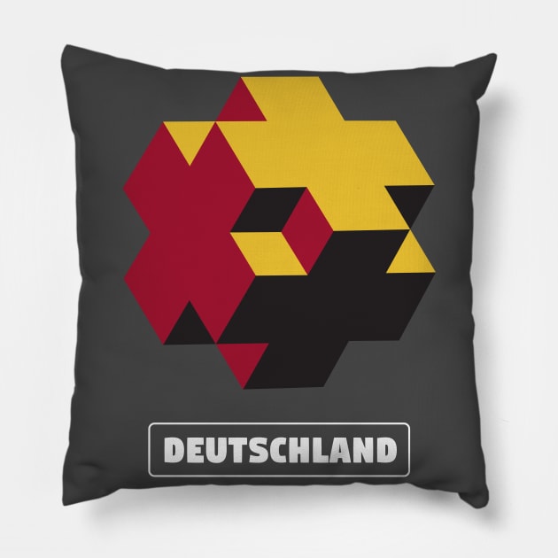 Deutschland Pillow by Dedert