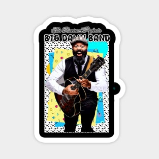 Retro Style The Reverend Peyton's Big Damn Band Magnet