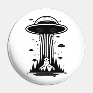 ufo invasion Pin