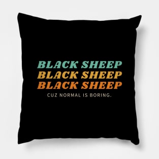 Black Sheep Pillow