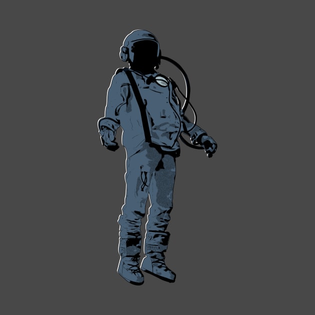 Floating Astronaut by boholoc0