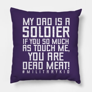 Purple Up For Military Kids - Month of the Military Child 2023 Pillow