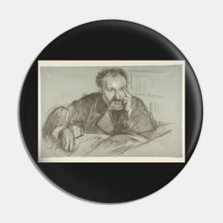 Edmond Duranty (1833–1880) Pin