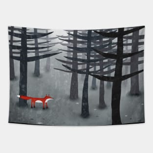 The Fox and the Forest Tapestry