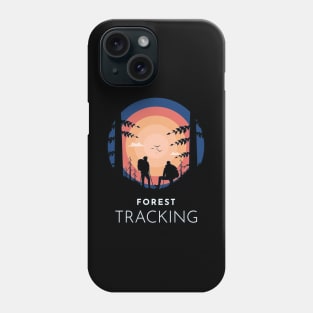 forest tracking Phone Case