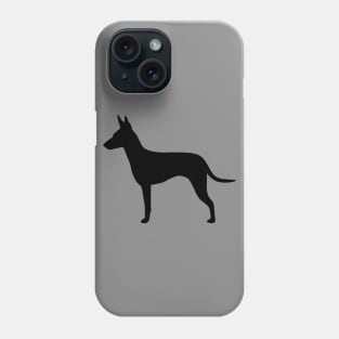 Manchester Terrier Silhouette Phone Case