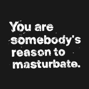 You are somebody reason to masturbate T-Shirt