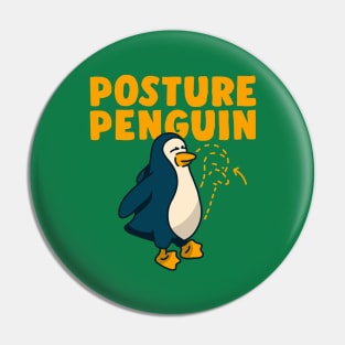 Posture penguin Pin