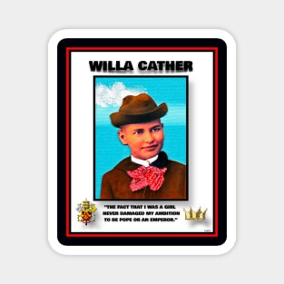 WILLA CATHER AND THE POPE Magnet