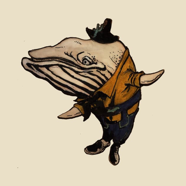 Lederhosen Whale by CoolCharacters