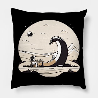 Cosmic Hijinks - Astronaut Space Picnic Pillow