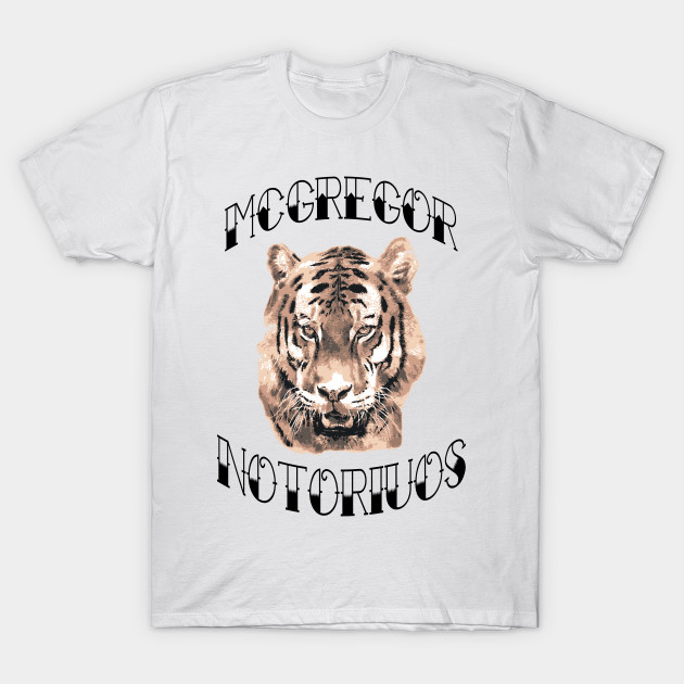 conor mcgregor tiger shirt