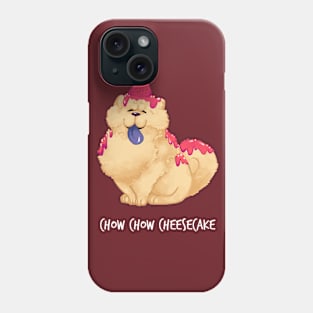 Chow Chow Cheesecake Phone Case