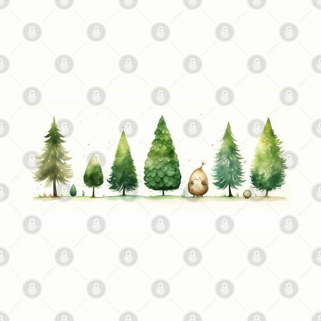 Cute Wintertree-Forrest by DreamMerchant