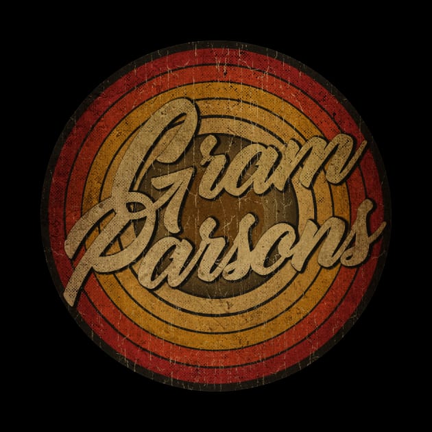 arjunthemaniac,circle vintage retro faded Gram Parsons by arjunthemaniac