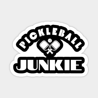 PICKLEBALL JUNKIE Magnet