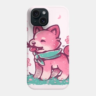 Spring Time Shiba Phone Case