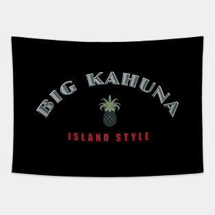 Big Kahuna Island Style with Pineapple Tapestry