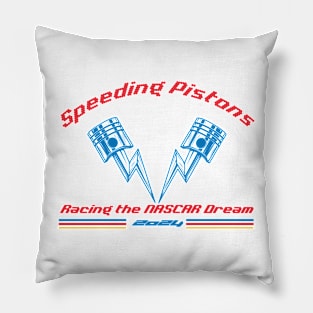 Speeding pistons Pillow