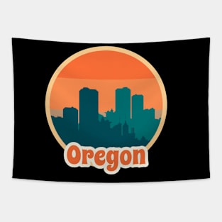 Vintage Oregon Tapestry