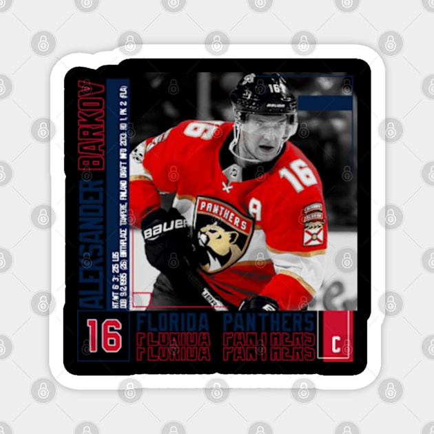 Aleksander Barkov Paper Poster Magnet by art.Hamdan