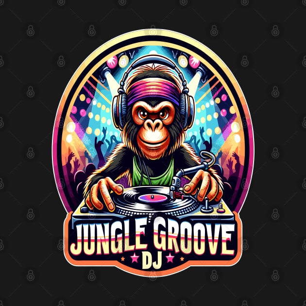 Monkey DJ, Jungle Groove Master by maknatess