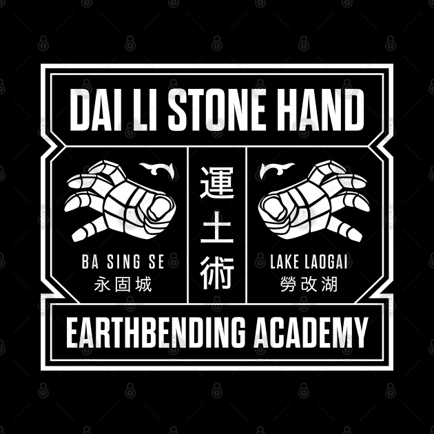 Dai Li Stone Hand Earthbending Academy by AdamioDesign