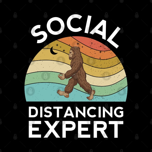 Social Distancing Expert Champion Self Quarantine Trophy Toilet Paper Funny Virus Big Foot Sasquatch by Shirtsurf