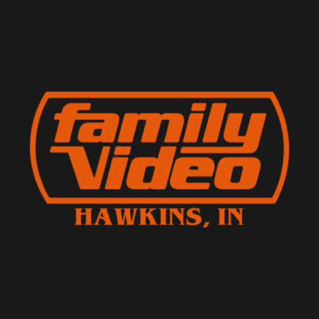 Family Video Stranger Things Kids TShirt TeePublic