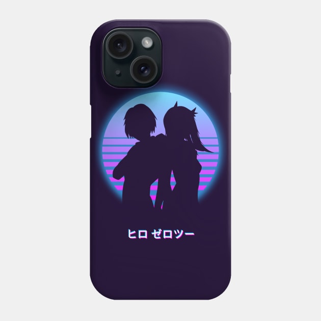 Draling In The Franxx - Retro 80s Phone Case by The Artz