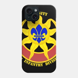 9th Infantry Division Phone Case