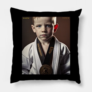 jiujitsu for kids Pillow