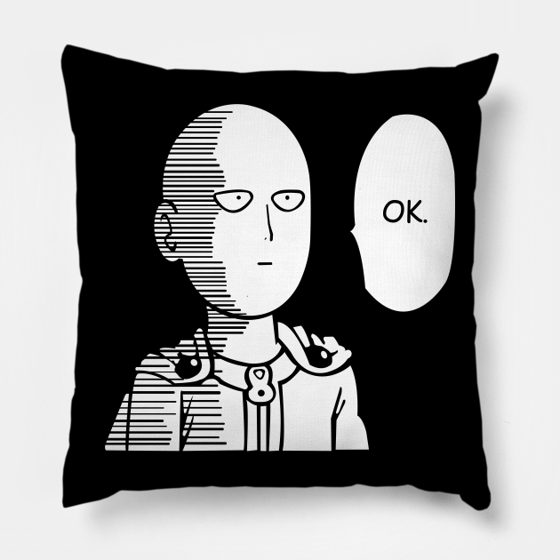 one punch man pillow