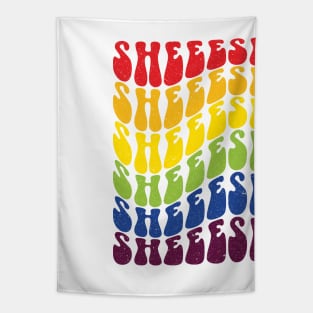 Sheesh rainbow Tapestry