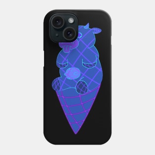 Sim-Moo-Lation  - Navy - CowLick Phone Case