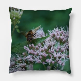 Bee On Water Hemp Pillow