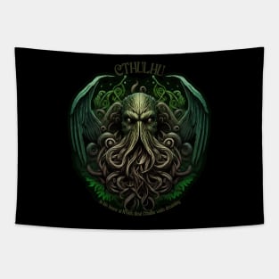 In his house at R'lyeh, dead Cthulhu waits dreaming Tapestry