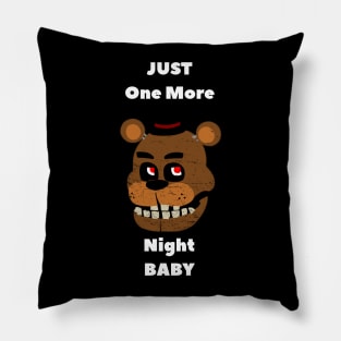 five nights at freddys - Just one more Night Pillow