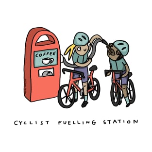 Cyclist Fuelling Station T-Shirt
