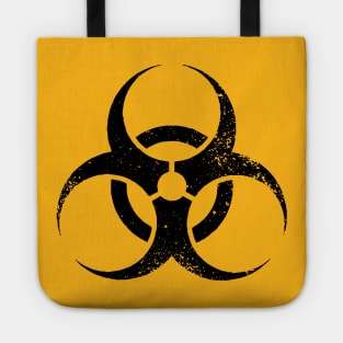 Biohazard Distressed (black) Tote