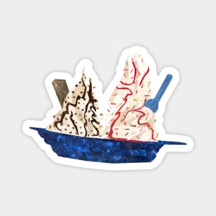 Ice cream - boat sundae deluxe Magnet