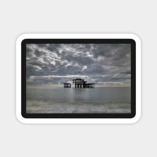 Brighton West Pier, Brighton, East Sussex Magnet