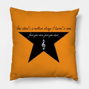 Just you wait! Hamilton Pillow