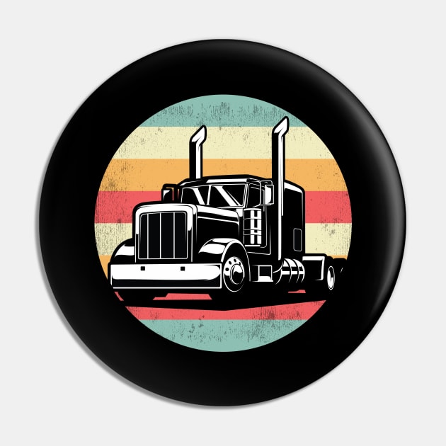 Vintage Trucker Gift Pin by FamiLane