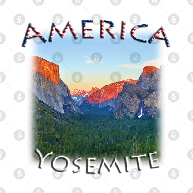 America - Yosemite National Park by TouristMerch